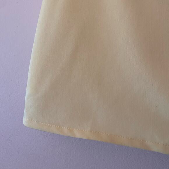 NWOT Peppermayo Women's size 4 Butter Yellow Sarah Micro Mini Skirt Lined - Picture 6 of 11